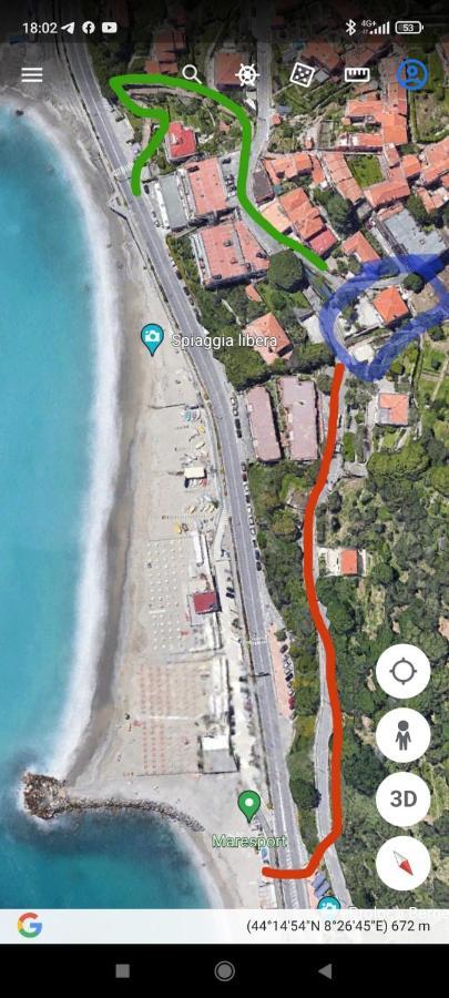 דירות ברג'ג'י Una Finestra Sul Mare Monolocale מראה חיצוני תמונה